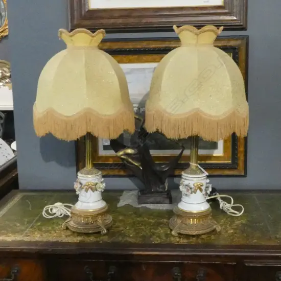 PR CAPODIMONTE TABLE LAMPS H.650mm