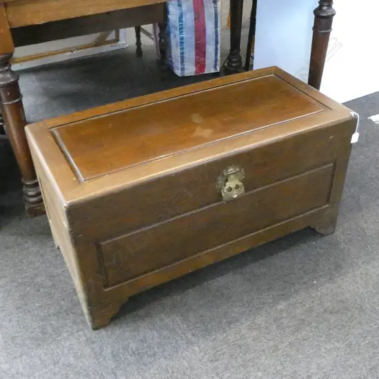 WOODEN BLANKET BOX W.920mm