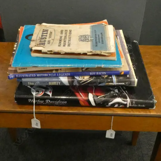 10 VEHICLE REFERENCE BOOKS 