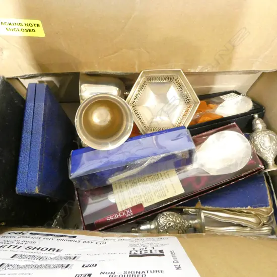 ASST EP CUTLERY, CONDIMENTS, etc