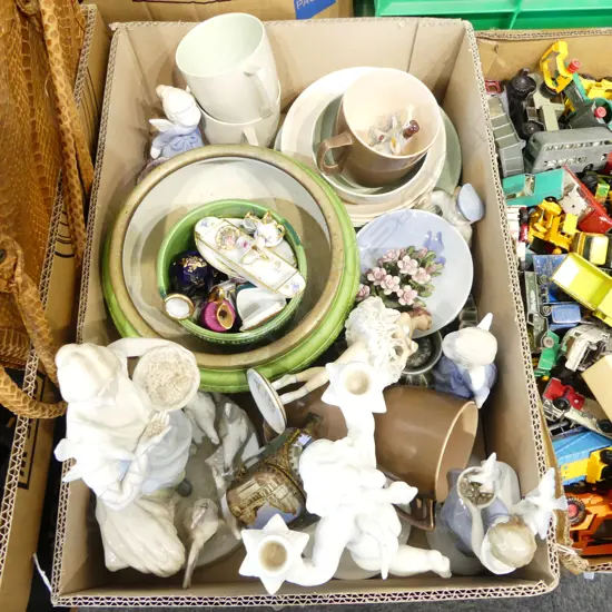 ASST. CHINA; FIGURINES ETC