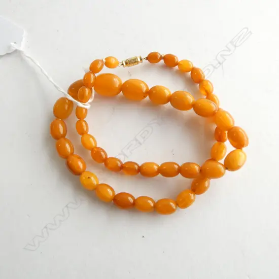 AMBER BEAD NECKLACE