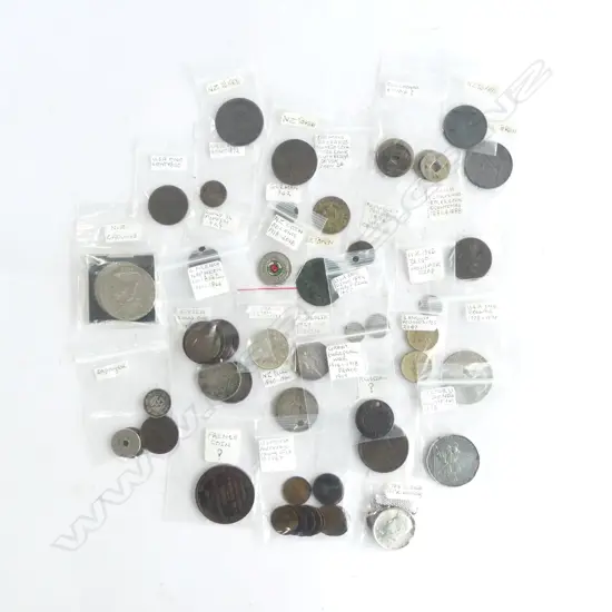 ASST. WORLD COINS ETC
