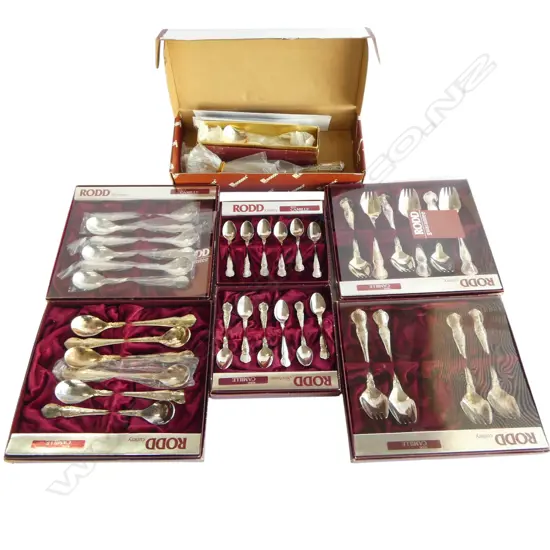 ASSORTED RODD 'CAMILLE' CUTLERY BOXED