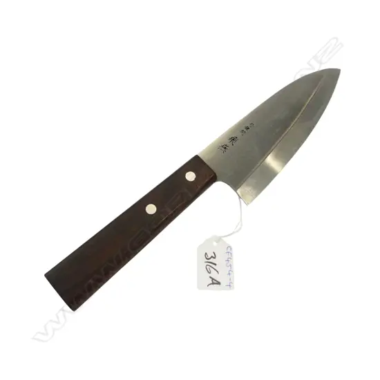 JAPANESE SIGNED CHEFS KNIFE L.275mm