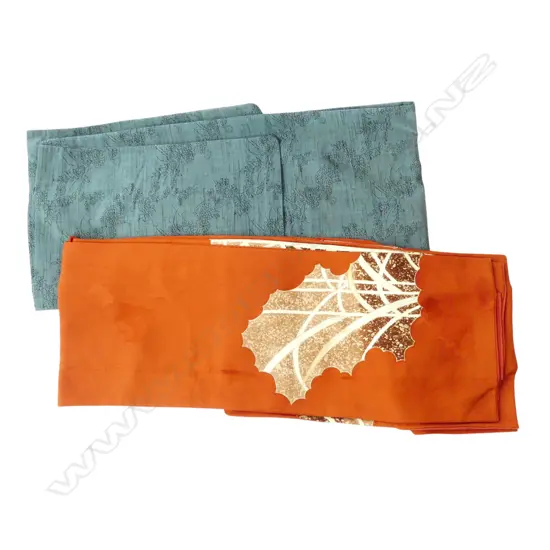 2 VINTAGE JAPANESE KIMONOS 