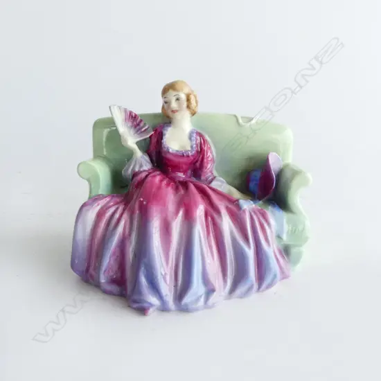ROYAL DOULTON 'Sweet and Twenty' figurine on COUCH. HN1589. W.120mm