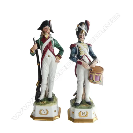 2 CAPODIMONTE NAPOLEON FIGURES H.300mm