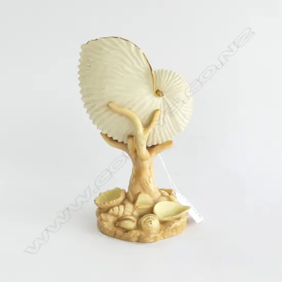 ROYAL WORCESTER NAUTILUS VASE H.170mm
