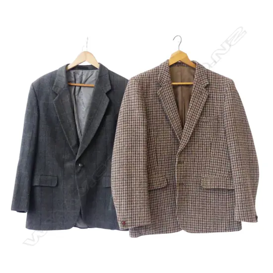 VINTAGE CAMBRIDGE SUIT JACKET + VINTAGE TWEED SUIT JACKET by HARVIS TWEED FOR SMITH & CAUGHEY