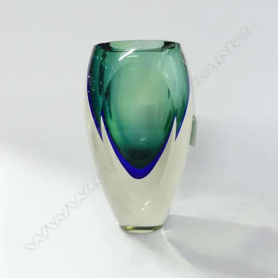 SOMMERSO ART GLASS VASE H.210mm very small FRITS