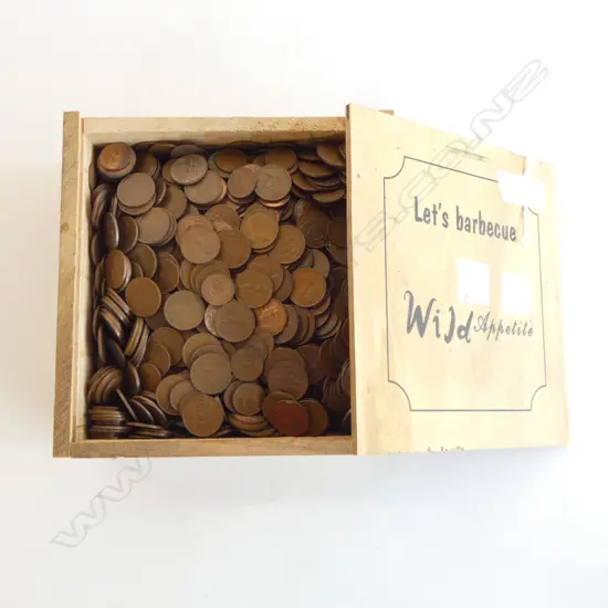 4.5KG NZ 1 & 2c COPPER COINS