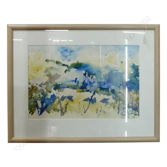 MARY ZOHRAB, MAGICAL MORNING, GOUACHE ON PAPER, 365x550mm