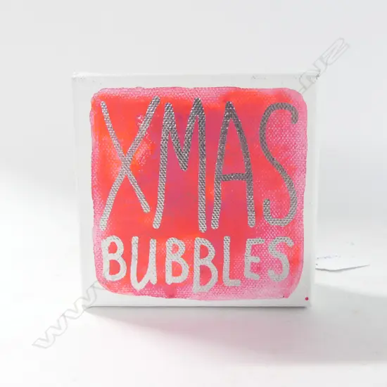 JOHN REYNOLDS, 'ACRONYMS, ETC. #2724', ACRYLIC AND PAINT MARKER, SIGNED & DATED 2020, 100x100mm