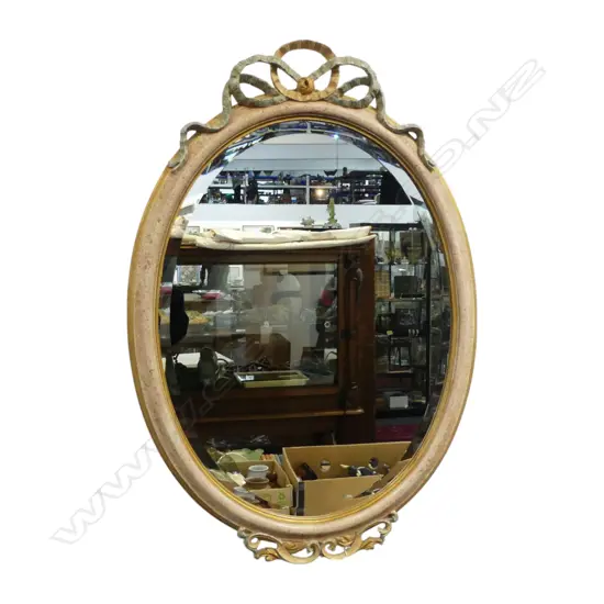 ORNATE OVAL MIRROR 1020x710mm