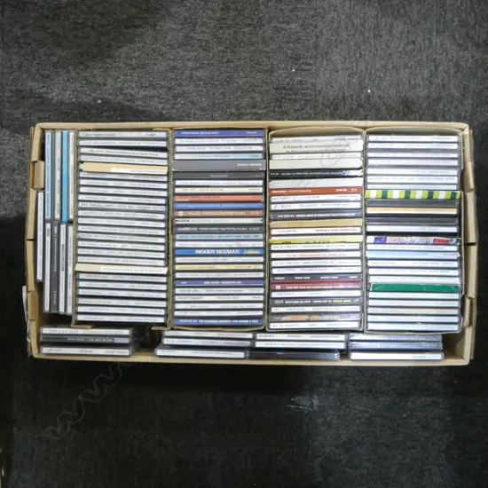 LOT ASST JAZZ CDS WOODY HERMAN ETC Provenance: Ex Collection Wellington Choy