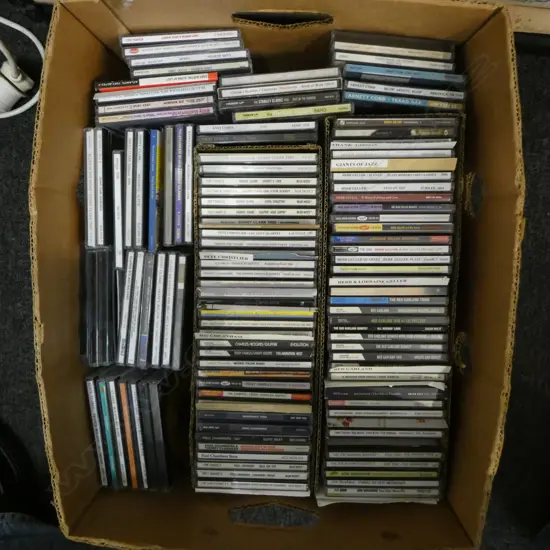 LOT ASST JAZZ CDS ASSORTED ARTISTS ETC Provenance: Ex Collection Wellington Choy