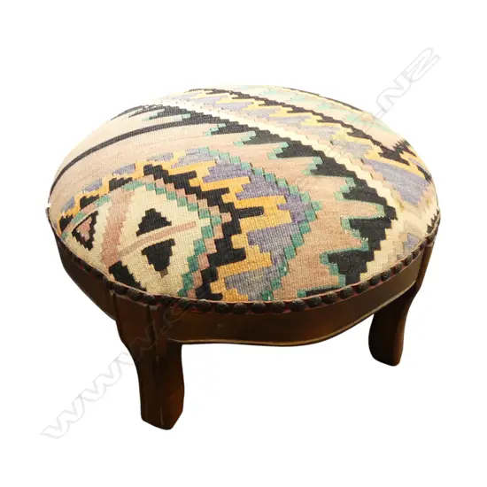 KELIM FOOTSTOOL 385mm dia