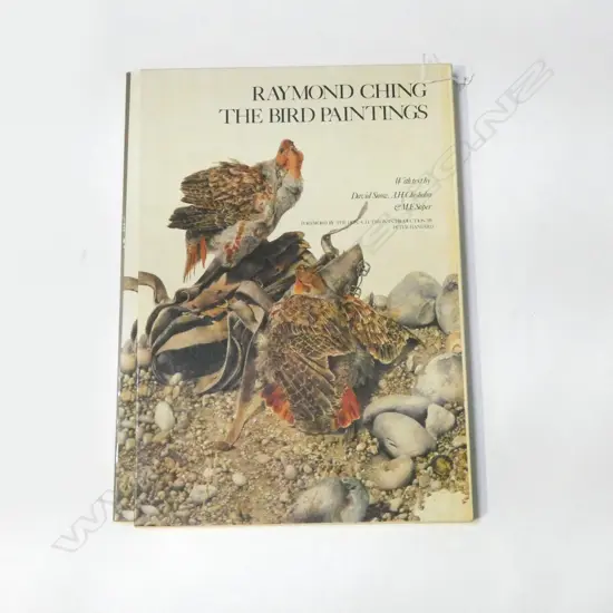 RAYMOND CHING THE BIRD PAINTINGS BOOK IN SLIP CASE 