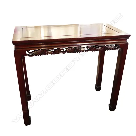 CHINESE ROSEWOOD TABLE 760x380x680mm
