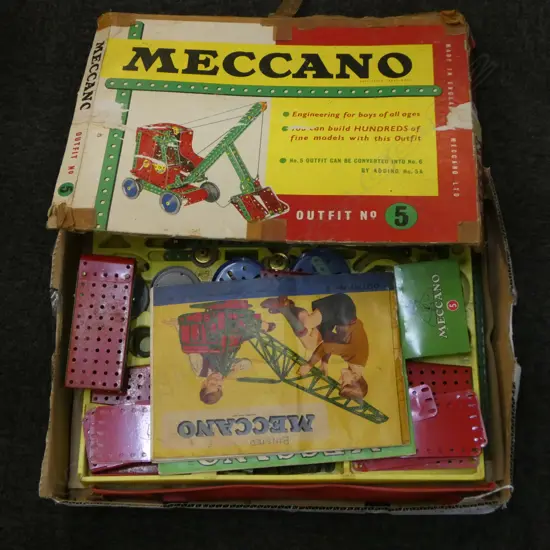 MECCANO SET, BOXED