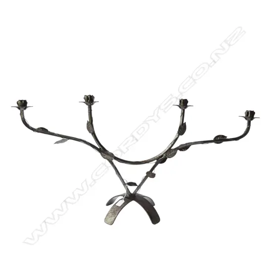 METAL CANDLESTICK H.485mm W.980mm