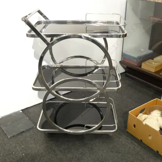 DECO STYLE DRINKS WAGON 650x450x1005mm