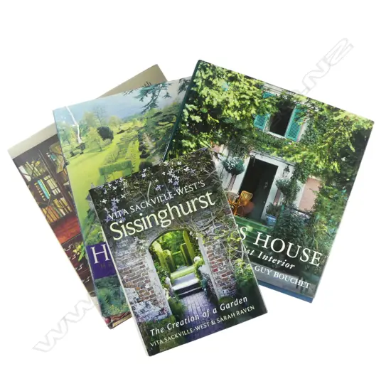 FOUR GARDEN REFERENCE BOOKS