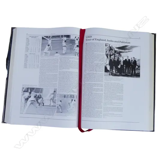 MEN IN WHITE: THE HISTORY OF NEW ZEALAND INTERNATIONAL CRICKET 1894-1985 by RICHARD KING & DON NEELY