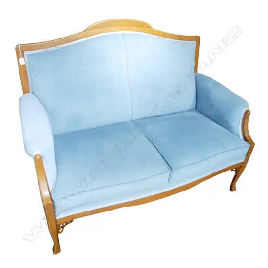 SOFA, BLUE UPHOLSTERY 1370x820x1000mm