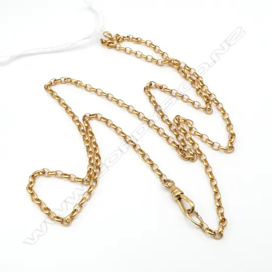 9ct GOLD CHAIN 12.24gms  72cm long