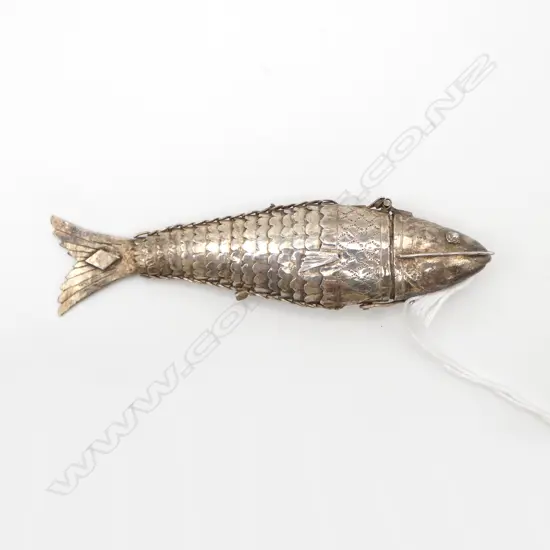 ARTICULATED SILVER FISH L.110mm