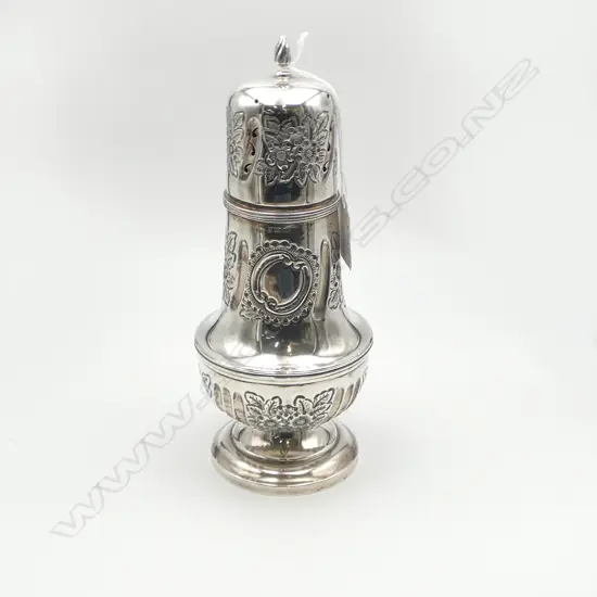 STG SILVER SHAKER B'HAM 1902 267gms H.225mm