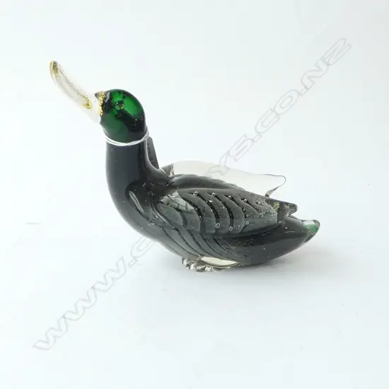 MURANO GLASS DUCK H.130mm