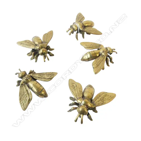 5 BRASS BEES L.70mm