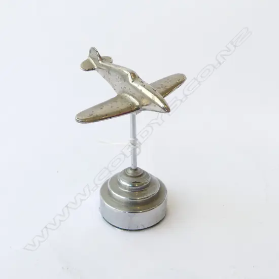 ALUMINUM FIGHTER PLANE PAPERWEIGHT H.90mm