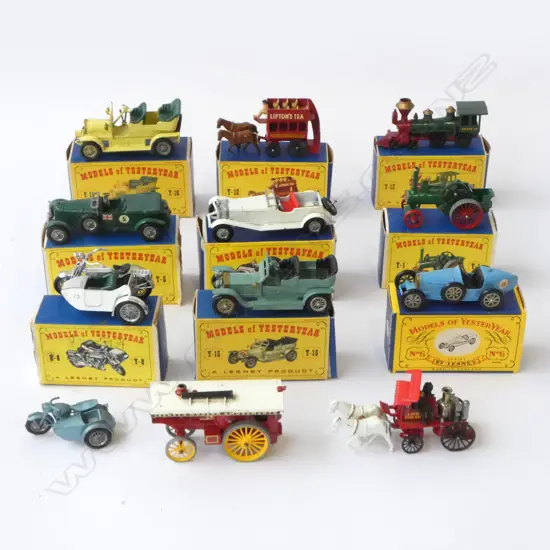 LESNEY MODELS OF YESTERYEAR