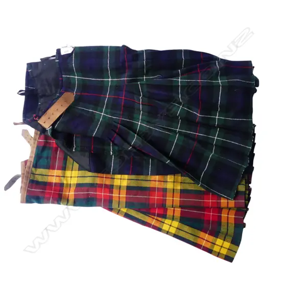 2 VINTAGE KILTS 