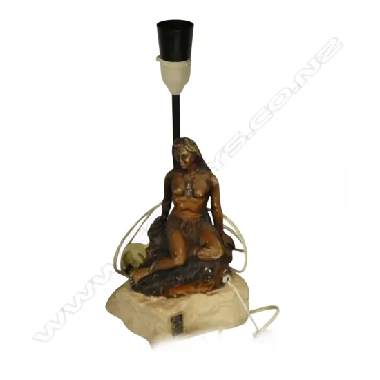 'PANIA OF THE REEF' TABLE LAMP H.420mm