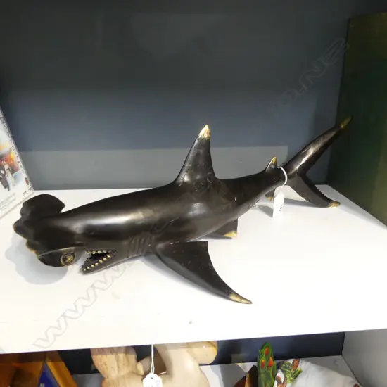 BRONZE HAMMERHEAD SHARK L.490mm