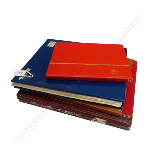 FOUR NEW ZELAND STAMP ALBUMS