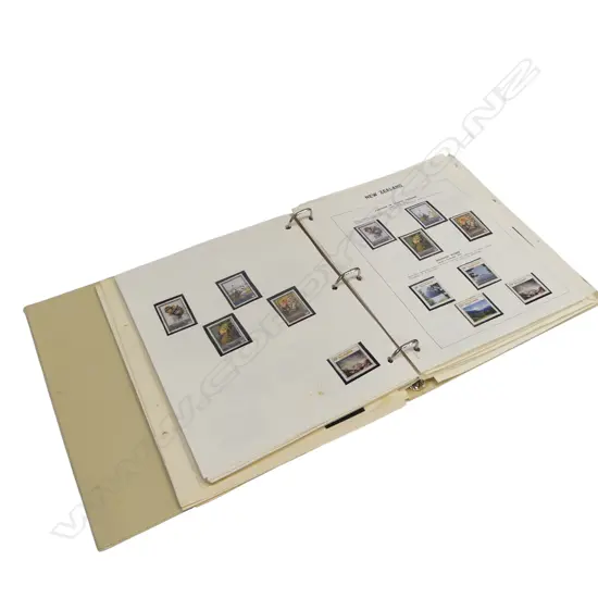 Davo 2 ALBUM NZ STAMPS mainly mint 2000 to 2005 in mounts. Fairly complete