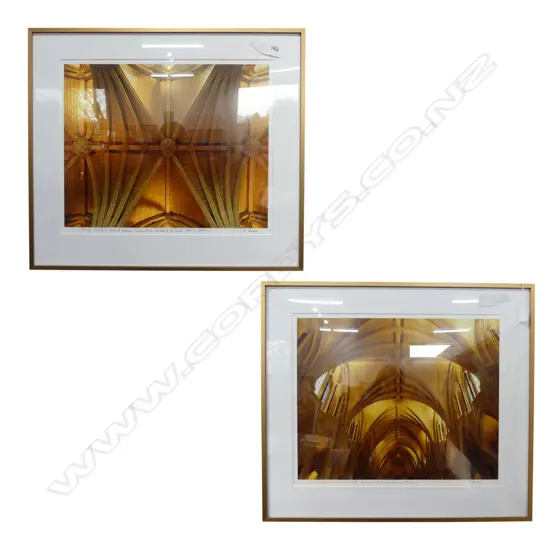 2 L.J. STAPLES PRINTS OF THE CANADIAN PARLIAMENT 430x530mm