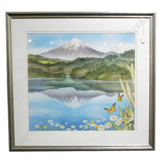 JOHN CLIFFORD 'MOUNT EGMONT' WC 575x625mm