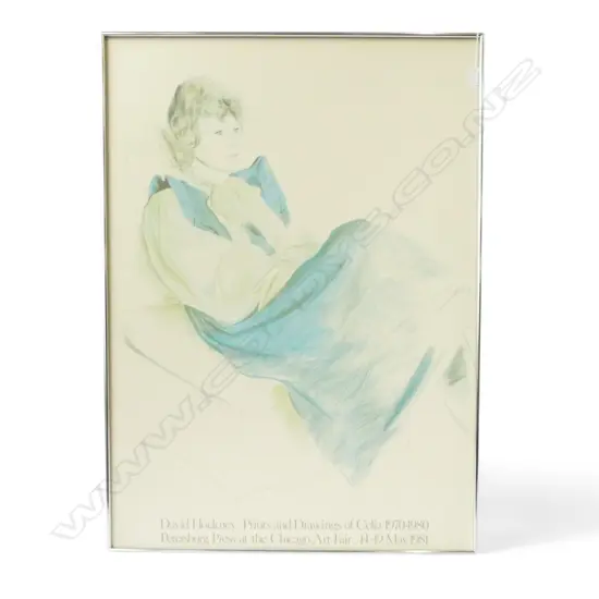 **RTV** DAVID HOCKNEY CELIA GALLERY POSTER PRINT 900x650mm