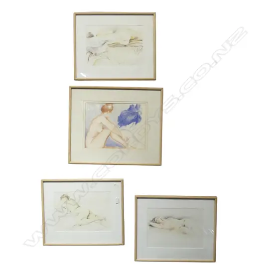 4 G. D. RANDERSON NUDES, PENCIL ON PAPER, 280x400mm