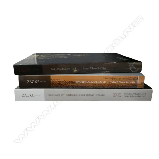 3 ZACKIE JAPANESE/ASIAN CATALOGUES