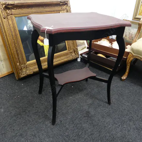 VINTAGE WOODEN SIDE TABLE 630x480x730mm