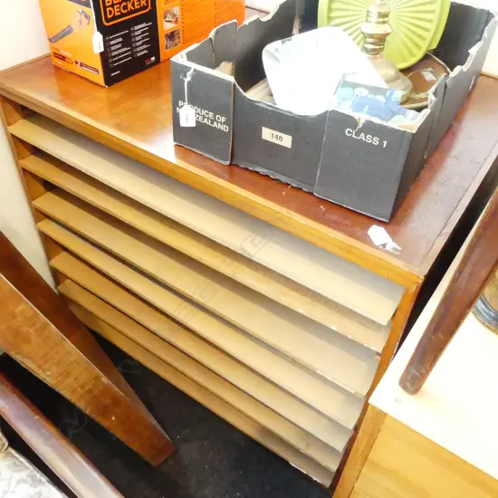 ARCHITECTS PLAN CABINET 935x715x770mm (TOP MARKED)