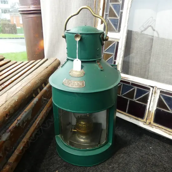 'STERN' MARINE LANTERN BY TELFORD, GRIER & MACKAY, GLASGOW H.520mm